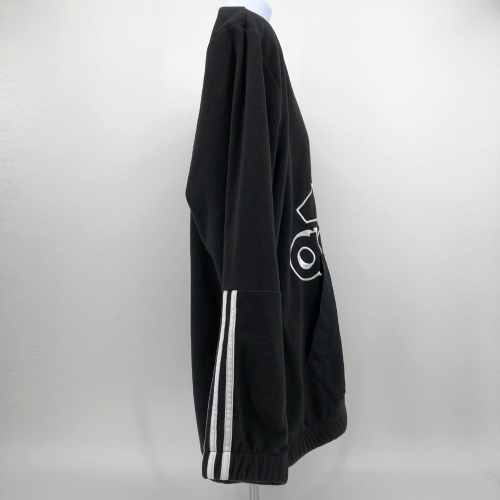 adidas Black and White Pullover Sweatshirt with Logo | Good Condition - Picture 2 of 7